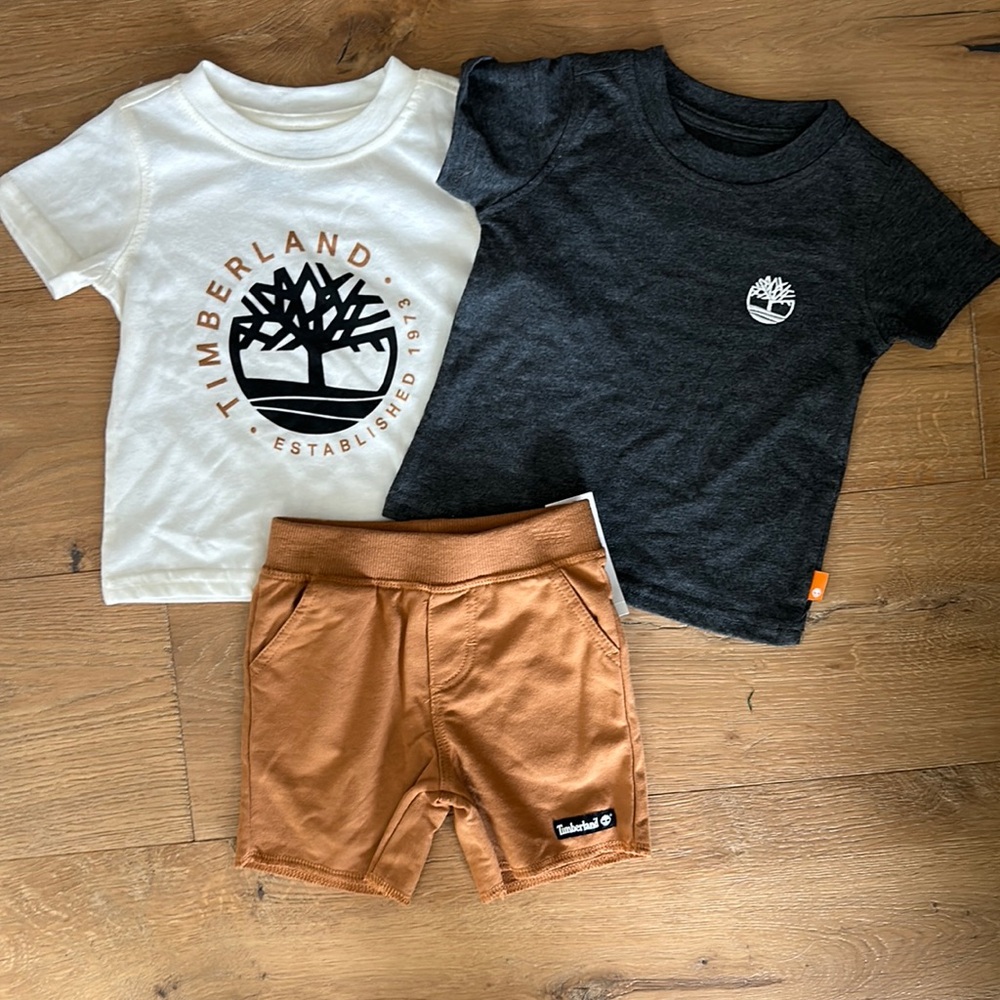 Timberland 12M 3 Piece Set